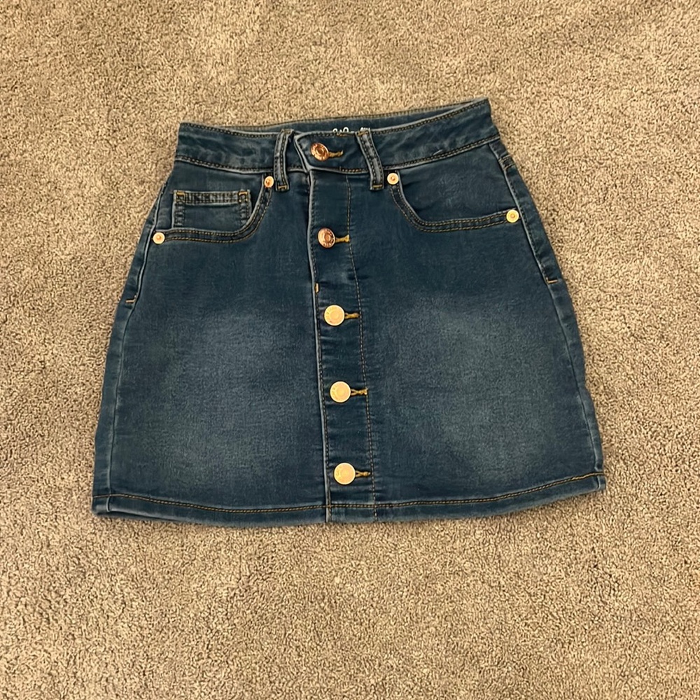 Jean skirt
